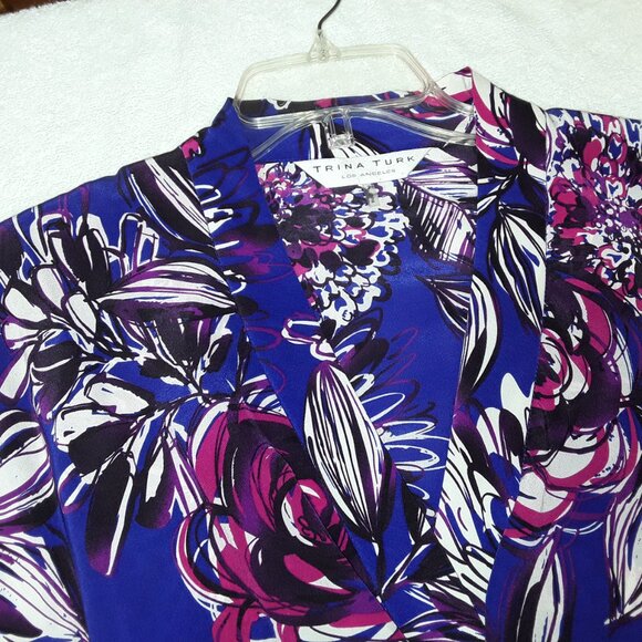 Blouse by trina turk - stunningly beautiful - Picture 6 of 8